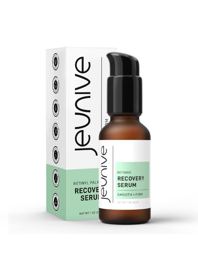Jeunive Calming and Revitalizing Daily Retinol Recovery Serum Clear Even and Firm with Retinol Carrot Root Chamomile and Vitamin A for a rejuvenated skin 1 oz 28g - Image 2