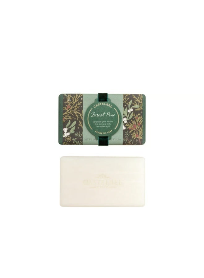 Castelbel Forest Pine Soap Bar 200g - Image 1