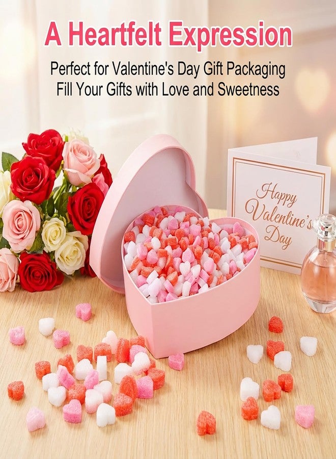RAINFLOW Valentine Gift Bag Filler - Gift Wrapping Box Basket Glass Vase Decoration Crafts Valentine's Day Birthday Holiday Supplies Pink White Red - Image 4