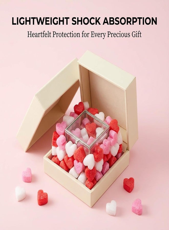 RAINFLOW Valentine Gift Bag Filler - Gift Wrapping Box Basket Glass Vase Decoration Crafts Valentine's Day Birthday Holiday Supplies Pink White Red - Image 5