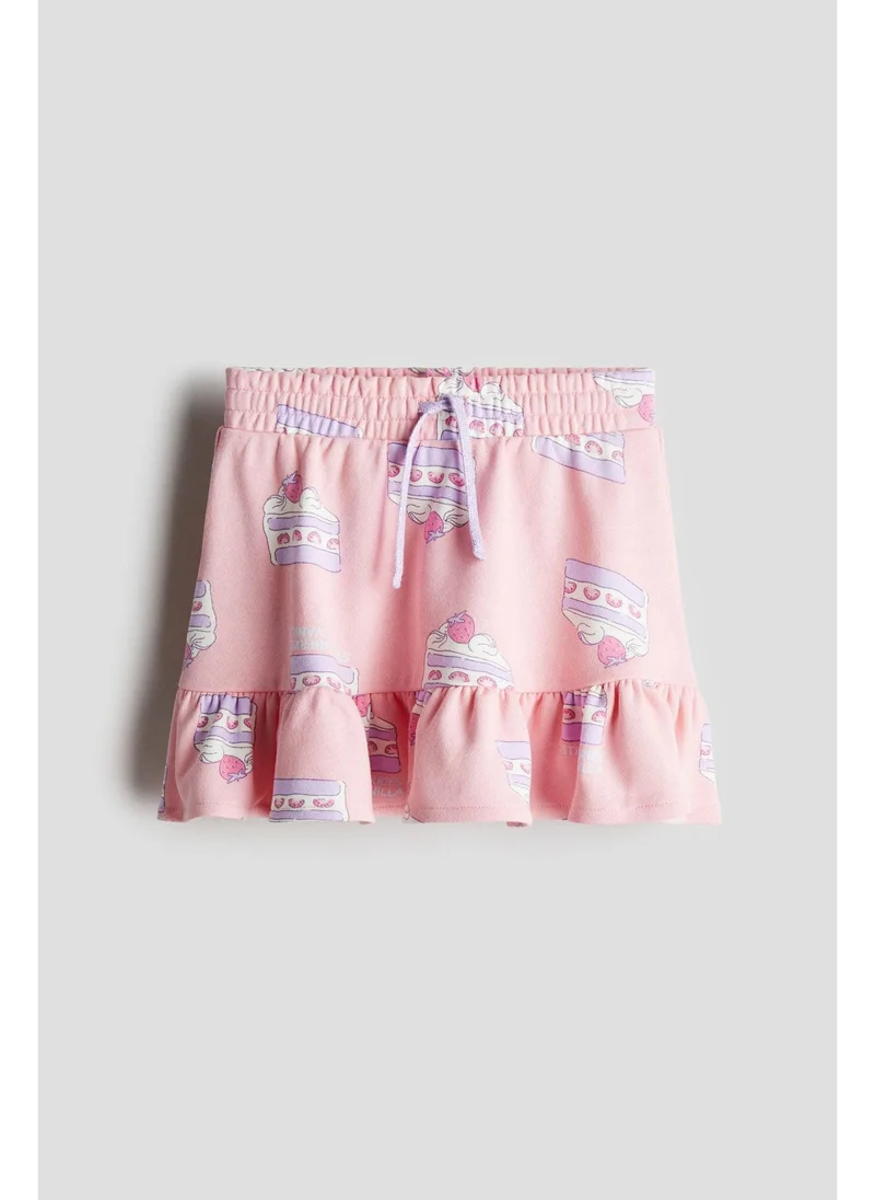 اتش اند ام Flounce-trimmed skirt