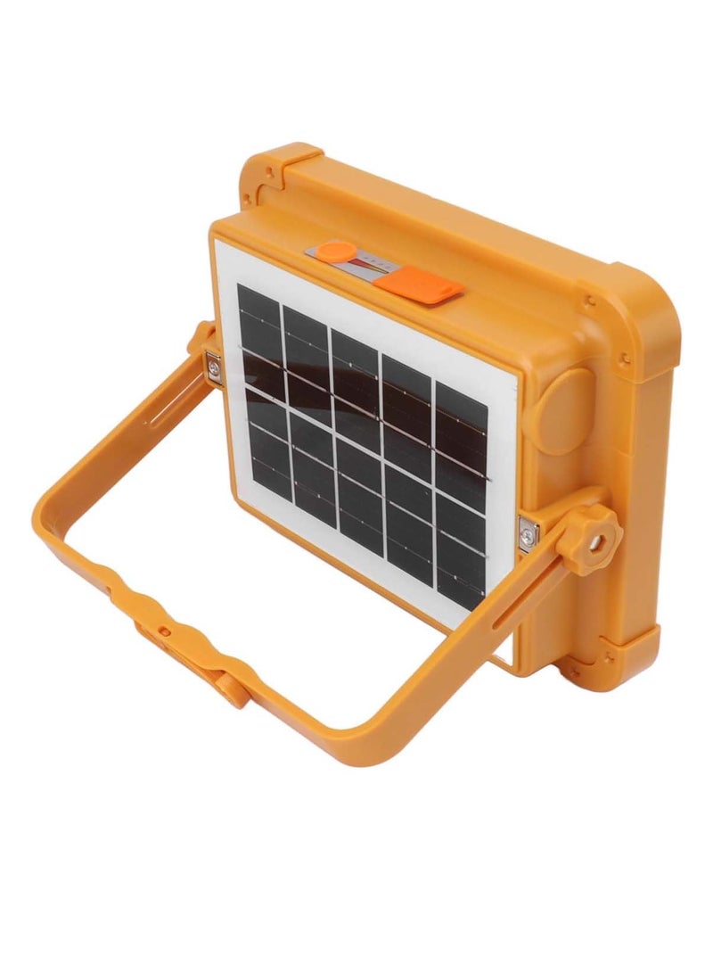 Solar LED Work Lights, IP66 Rechargeable Portable USB Flood Light 4 Modes Security Job Site Lighting Waterproof for Outdoor Camping Fishing Hiking Car Repairing Emergency - Image 4