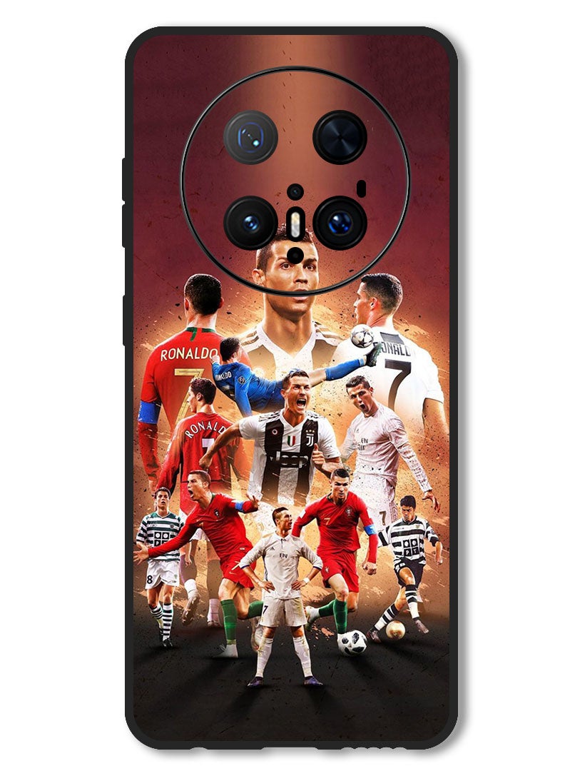 Theodor Case Compatible with Huawei Mate 70 Pro/ 70 Pro + Protection Shockproof Bumper Cover Ronaldo (8) - Image 1