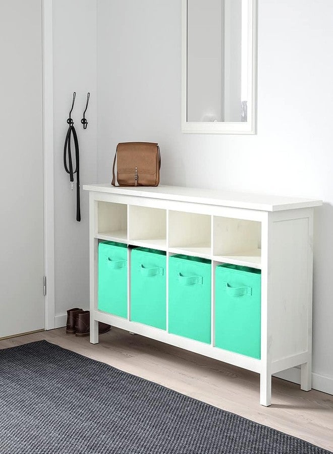 PowerKing Collapsible Storage Cubes with Handles, Fabric Foldable Bins for Closet Shelves, Durable Organization Storage Bins, 10.5'' x 11'' x 10.5'' (New Green, 6Pack) - Image 3