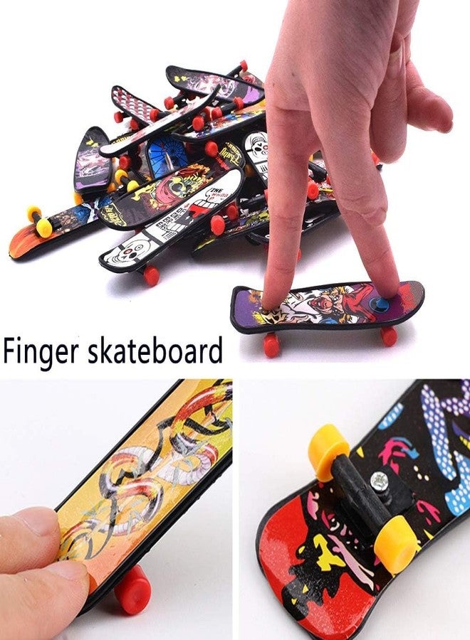 squishy 6Pcs Fingerboard, Random Finger Skateboard Toy for Boys, Girls and Adults, Desktop Decor for Finger Coordination Training, Stress Relief and Party Favors - Image 5
