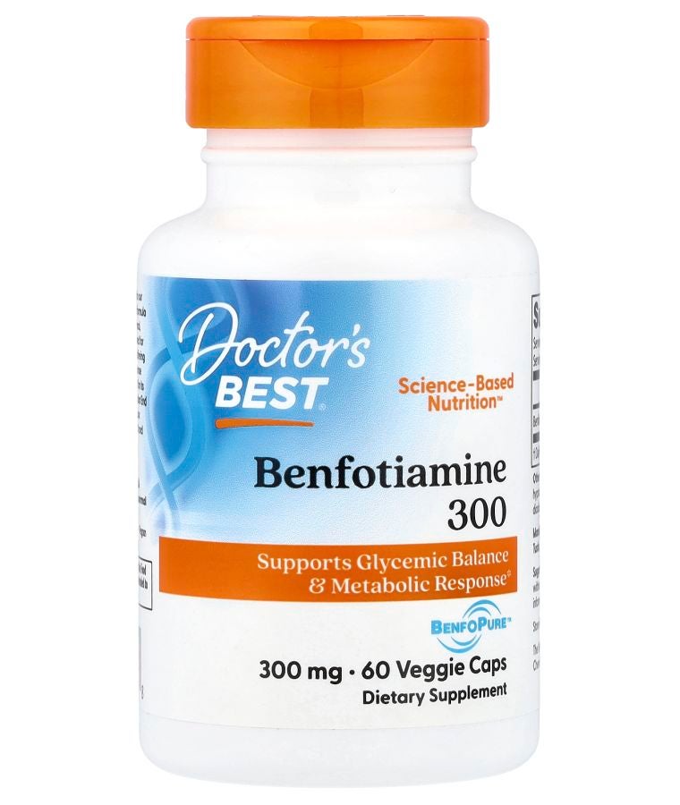 Benfotiamine 300 with BenfoPure™  300 mg 60 Veggie Caps