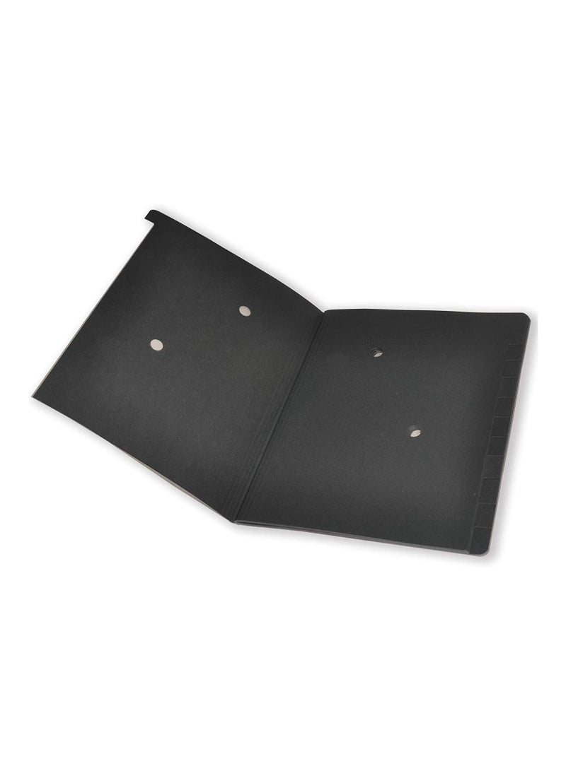 FIS كتاب توقيع FIS 12 قسم غلاف ناعم، 240x312 مم، بني داكن - FSCLSC12DBR - Image 2