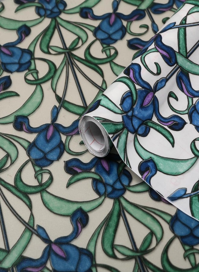 d-c-fix 346-0616 Self-Adhesive Privacy Glass Window Film, Minster/Iris, 17" x 78" Roll - Image 2