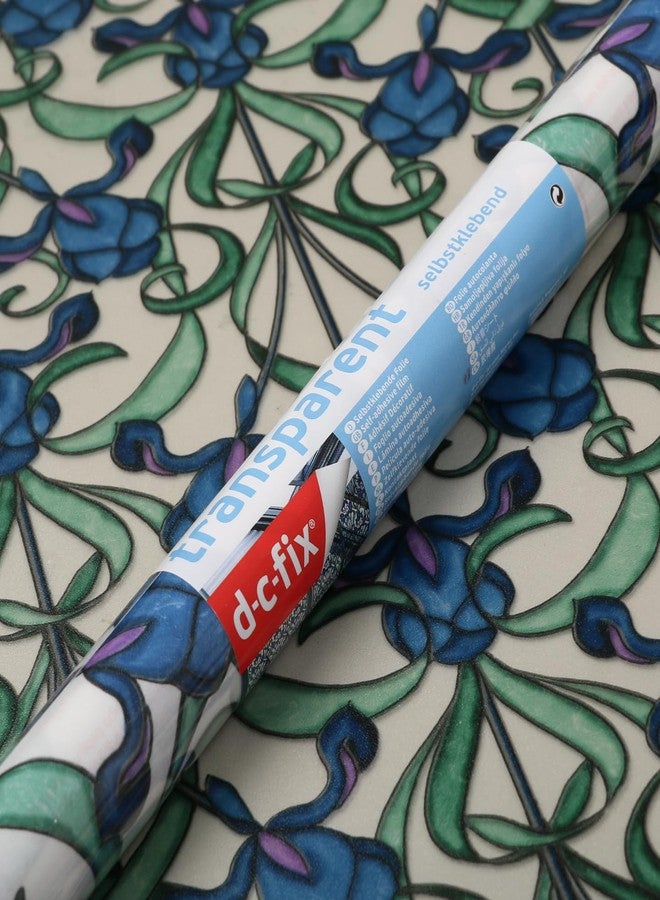 d-c-fix 346-0616 Self-Adhesive Privacy Glass Window Film, Minster/Iris, 17" x 78" Roll - Image 3