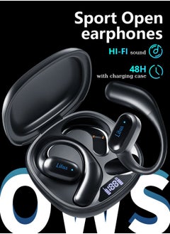 Bluetooth Headphones Litus,Ultra-Comfort,Lightweight Design,Open-Ear headphones with 36-Hour Playtime,Bluetooth Wireless Earphones BT5.3,IPX5 Waterproof,LED Display,HiFi Sound,Clear Calls,for Music,workout Sports and Calls - pzsku/ZEBCB72352808760030B3Z/45/_/1733478161/11967124-7dc2-43b7-bd74-68d0fdf21690