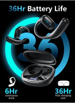 Bluetooth Headphones Litus,Ultra-Comfort,Lightweight Design,Open-Ear headphones with 36-Hour Playtime,Bluetooth Wireless Earphones BT5.3,IPX5 Waterproof,LED Display,HiFi Sound,Clear Calls,for Music,workout Sports and Calls - pzsku/ZEBCB72352808760030B3Z/45/_/1733478164/23e6d416-73ce-4227-a856-325916bb124f