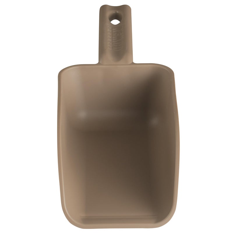 Remco 640066 ColorCoded Plastic Hand Scoop BPAFree FoodSafe Scooper Commercial Grade Utensils Restaurant and Food Service Supplies Large 32 Ounce Size Brown