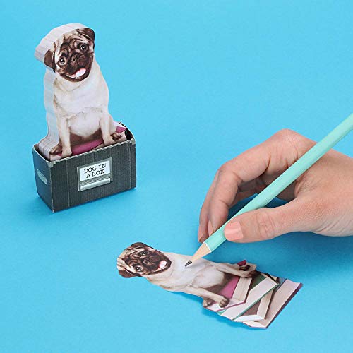 Mustard Sticky Post Notes Memo Pad - Dog In A Box - Image 2