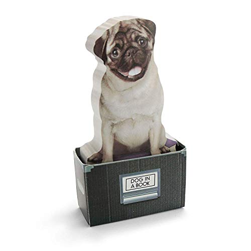 Mustard Sticky Post Notes Memo Pad - Dog In A Box - Image 1