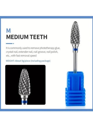 Nail Drill Bits, Nail Art Tungsten Steel Grinding Head Carbide Nail Drill Bit For Manicure Pedicure Home Salon Use ! - pzsku/ZEBCB7C255A22E9B7C1EEZ/45/_/1728494171/5707f42a-0a70-4255-9dea-8e089e2d02ab