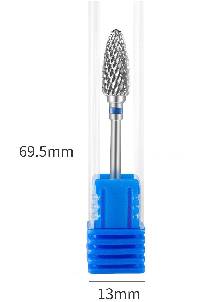 Goolsky - Nail Drill Bits, Nail Art Tungsten Steel Grinding Head Carbide Nail Drill Bit For Manicure Pedicure Home Salon Use ! - Image 1