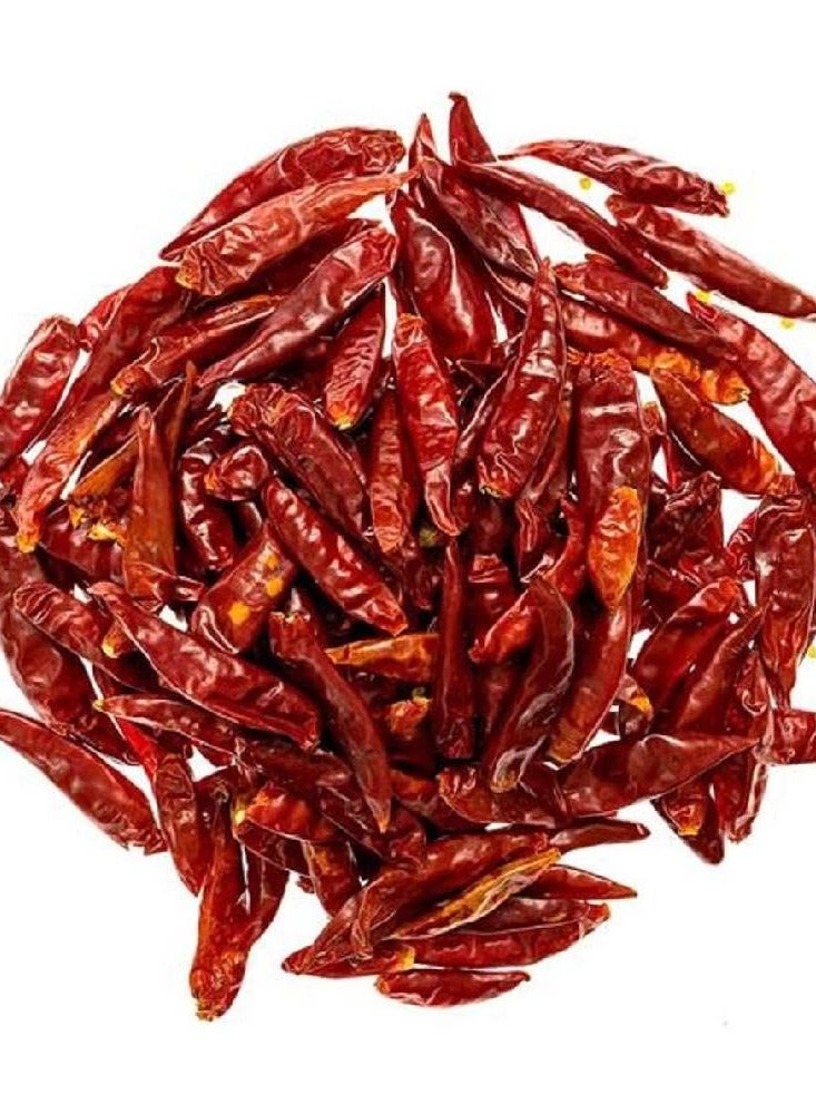 هيربز فلفل أحمر حار مجفف طبيعي كامل (قرون شطة) – 125 جرام - Image 1