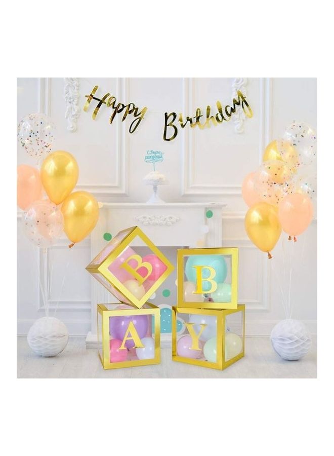 4-Piece Baby Shower Boxes Party Decorations  - Image 4