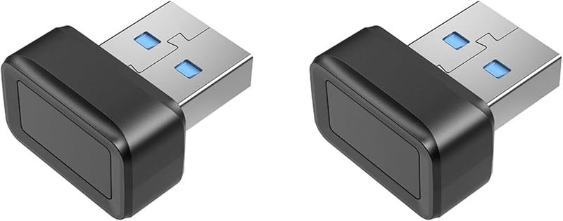 USB Fingerprint Security Key FIDO U2F with Speedy Matching Anti Spoofing Mini Reader - Image 1