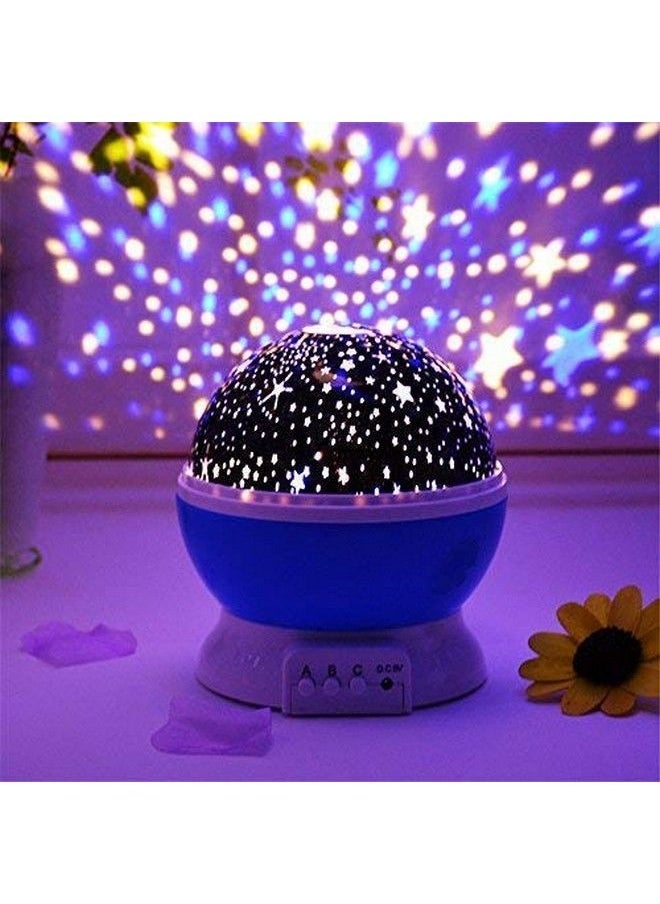 Plastic Pe Gyrobowl Kids Night Light Moon Star Night Light Rotating Star Projector Baby Night Light Night Lighting Lamp 4 Led 8 Modes With Usb Cable Best For Bedroom (Multicolor) - pzsku/ZEBCBB356C8C943154483Z/45/_/1692785789/0c3fa99a-96b7-4dd1-bb22-22efdbd0cc8f