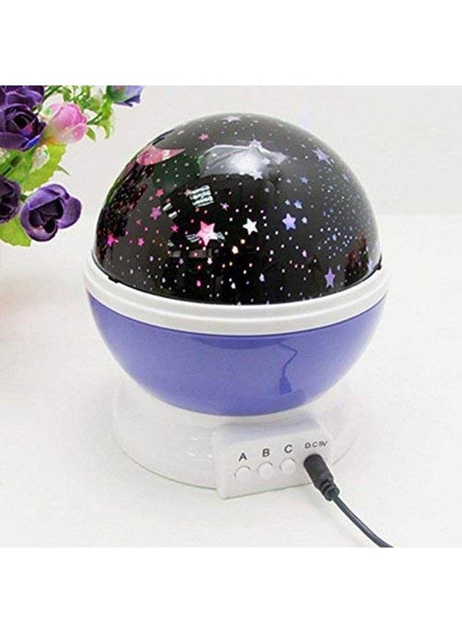 Plastic Pe Gyrobowl Kids Night Light Moon Star Night Light Rotating Star Projector Baby Night Light Night Lighting Lamp 4 Led 8 Modes With Usb Cable Best For Bedroom (Multicolor) - pzsku/ZEBCBB356C8C943154483Z/45/_/1692785790/2f91344d-ed34-4616-8155-0b21a5833d7c