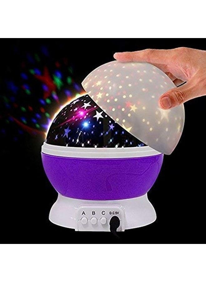 Plastic Pe Gyrobowl Kids Night Light Moon Star Night Light Rotating Star Projector Baby Night Light Night Lighting Lamp 4 Led 8 Modes With Usb Cable Best For Bedroom (Multicolor) - pzsku/ZEBCBB356C8C943154483Z/45/_/1692785793/920fe0cb-d9d9-46d8-ab2e-a7e927a9ae50