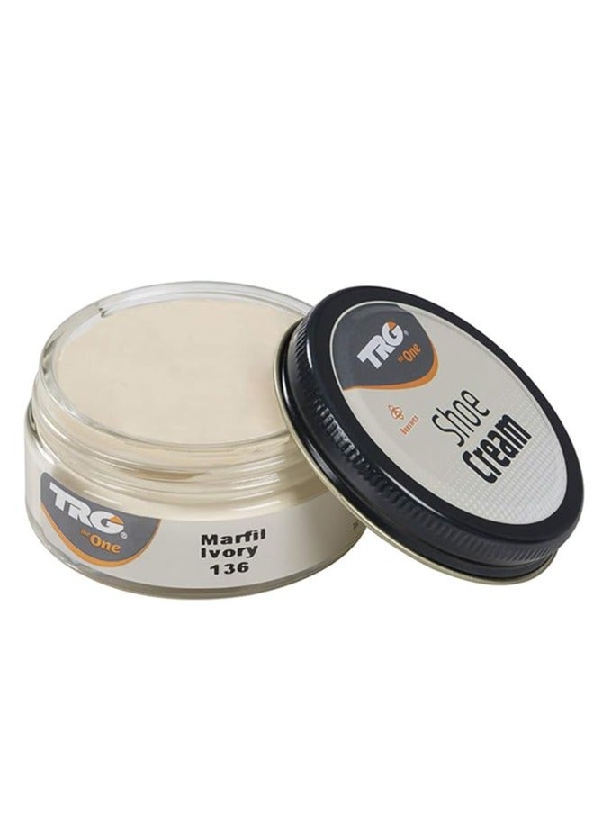 TRG Shoe Cream # 136 Ivory 50ml - Image 1