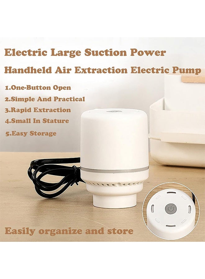 RATSAW Portable Electric Vacuum Air Pump, Saver Space, Vacuum Storage Air Suction Out, Travel Supplies,32mm - Image 3