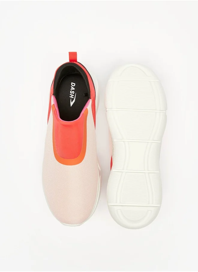 داش Women Textured Slip On Sports Shoes