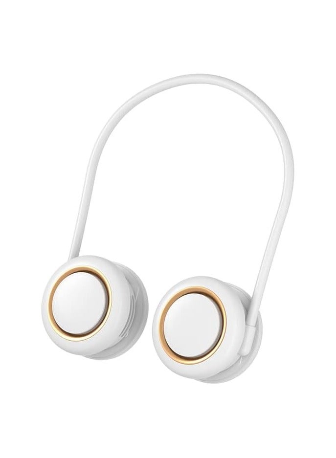 general Upgraded 360° Cooling Rechargeable Battery Operated Wearable USB Powered Hands Free Personal Fans,3 Speeds Adjustment for Travel Sports Outdoor Indoor - Image 1