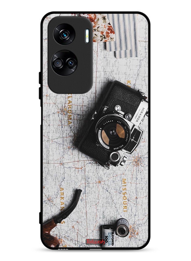 Tolwak Honor 90 Lite 5G Protective Case Cover Vintage Camera  - Image 1