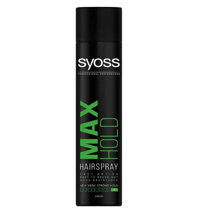Syoss Styling Max Hold Hair Spray, 400ml - Image 1