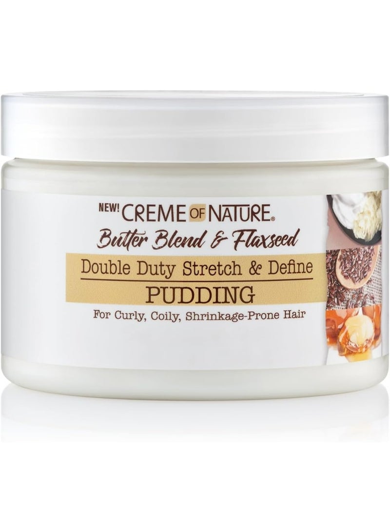 Creme of Nature Butter Blend & Flaxseed Stretch & Define Pudding 326 g - Image 1