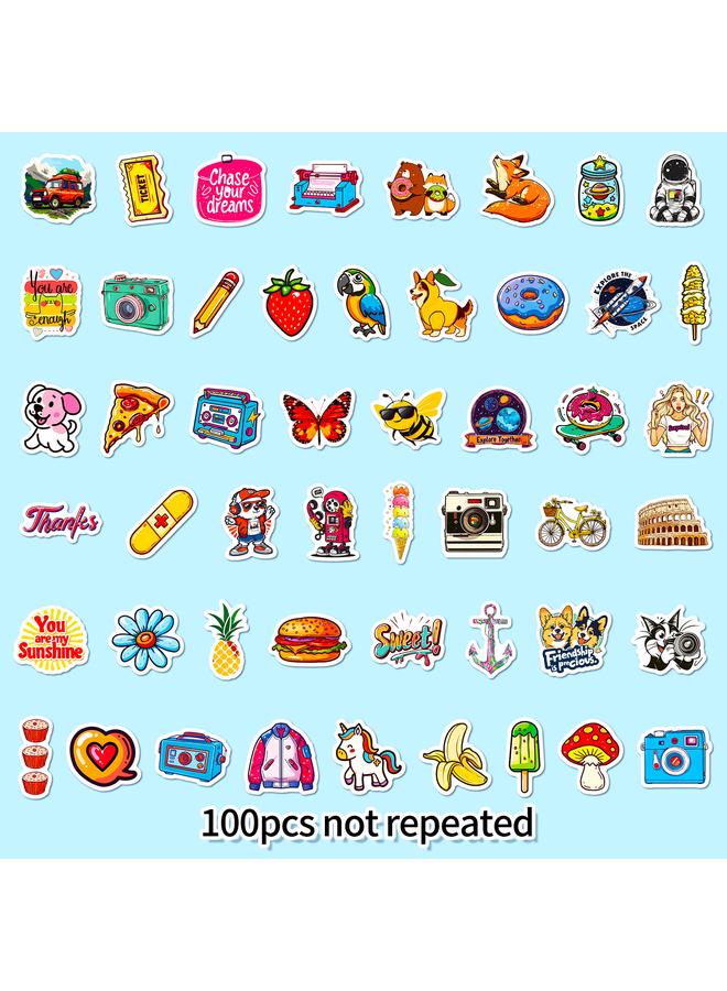 Bluejw 100 4CM Small Size Stickers Small Fresh Creative Stickers Diy Material Decoration Hand Account Notebook Decoration Stickers - Image 2