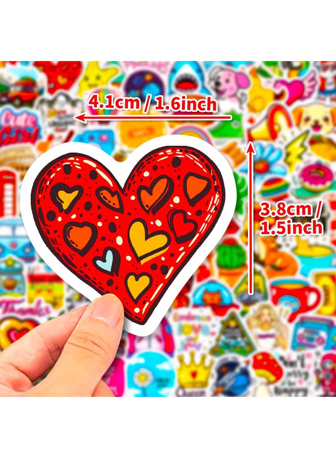 Bluejw 100 4CM Small Size Stickers Small Fresh Creative Stickers Diy Material Decoration Hand Account Notebook Decoration Stickers - Image 4