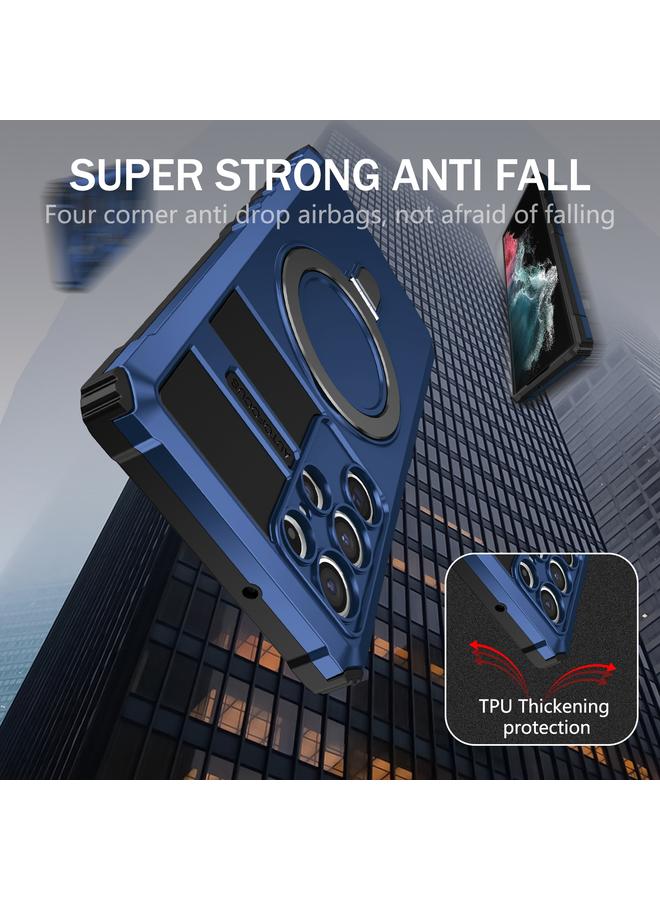 اس-توب جراب لهاتف Samsung Galaxy S22 Ultra 5G مع حامل مغناطيسي MagSafe - Image 4