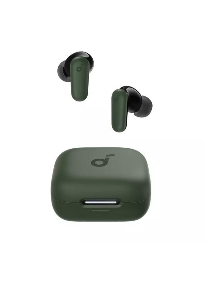 Soundcore R50i NC by Anker Noise Cancelling Earbuds, Strong and Smart Noise Cancelling, Powerful Bass, 45H Playtime, 2-in-1 Case and Phone Stand, IP54, Wireless Earbuds, Bluetooth 5.4, App Control Green Green - Image 1