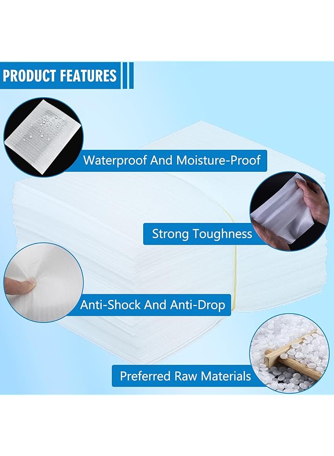 erorex 50 Pack Foam Pouches Cushion Foam Wrap For Moving And Storing 10 Inch X12 Inch Fragile Items Like Mugs Glasses China And Dishes Perfect Packing Supplies  - Image 4
