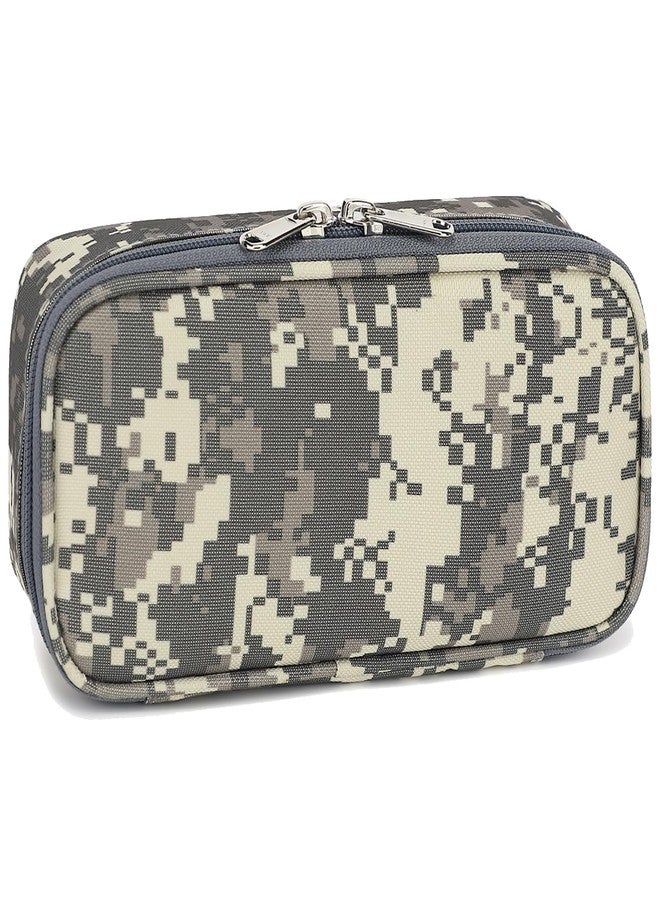 FlowFly Kids Pencil Case for Boys, Girls, Pencil Pouch Boys Soft Rainbow Pen Box, Digital Camo - Image 1