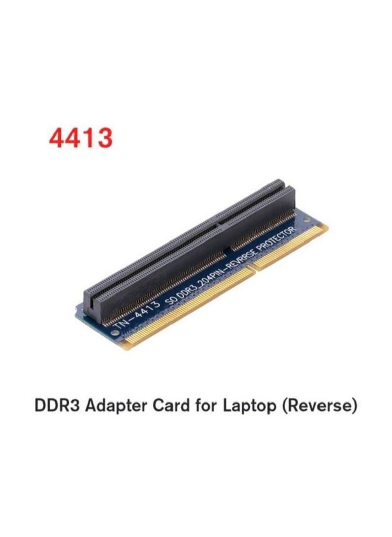 Decdeal - SO DDR3 Reverse Protector Adaptor For Laptop Dark Blue/Black/Gold - Image 1
