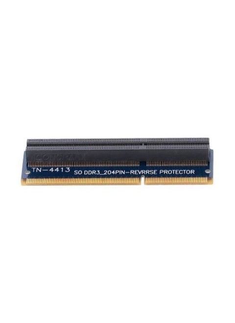 محول واقٍ عكسي SO DDR3 لأجهزة الكمبيوتر المحمول أزرق داكن / أسود / ذهبي