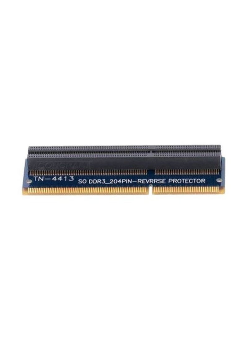 Decdeal - SO DDR3 Reverse Protector Adaptor For Laptop Dark Blue/Black/Gold - Image 1