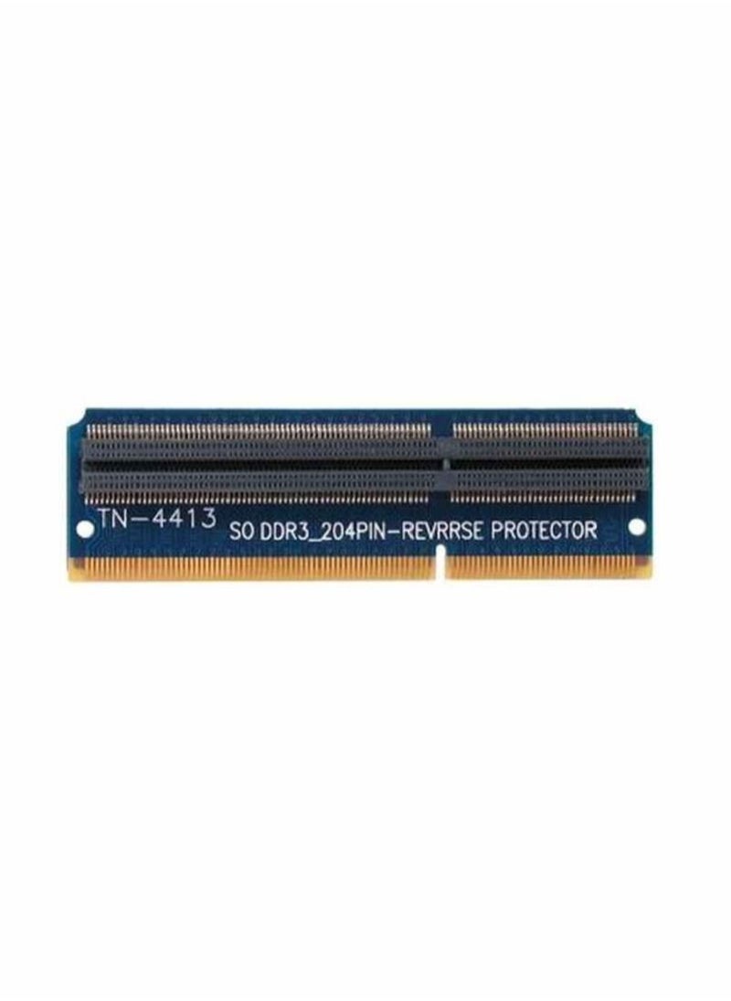 Decdeal - SO DDR3 Reverse Protector Adaptor For Laptop Dark Blue/Black/Gold - Image 1