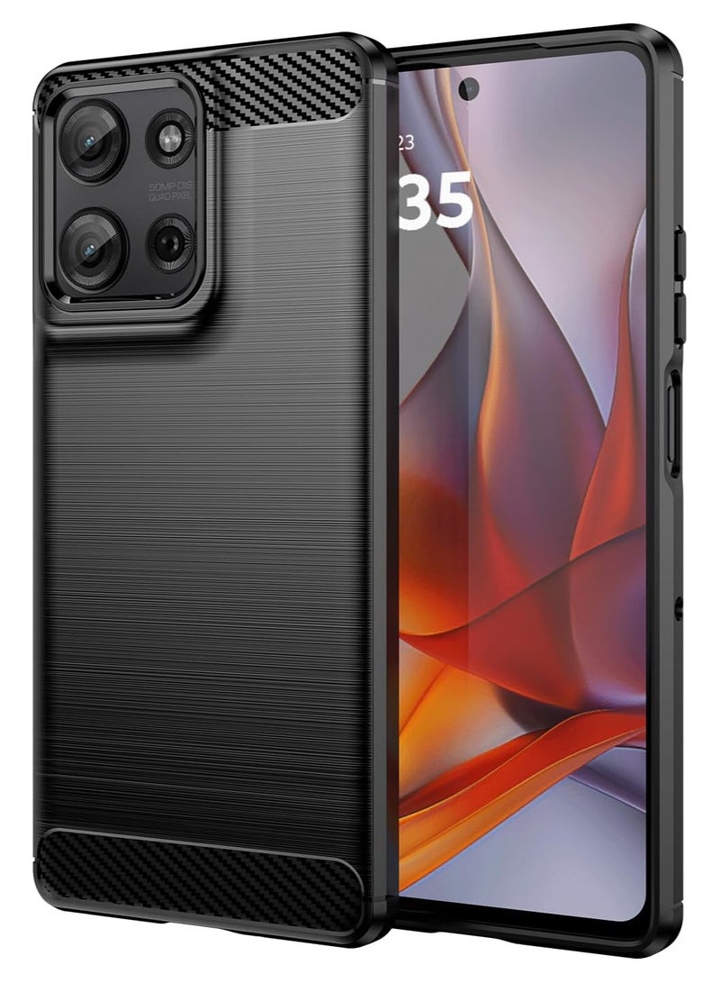 Fankalo Phone Case for Motorola Moto G75 Soft TPU Brushed Texture Anti-Slip - Image 1