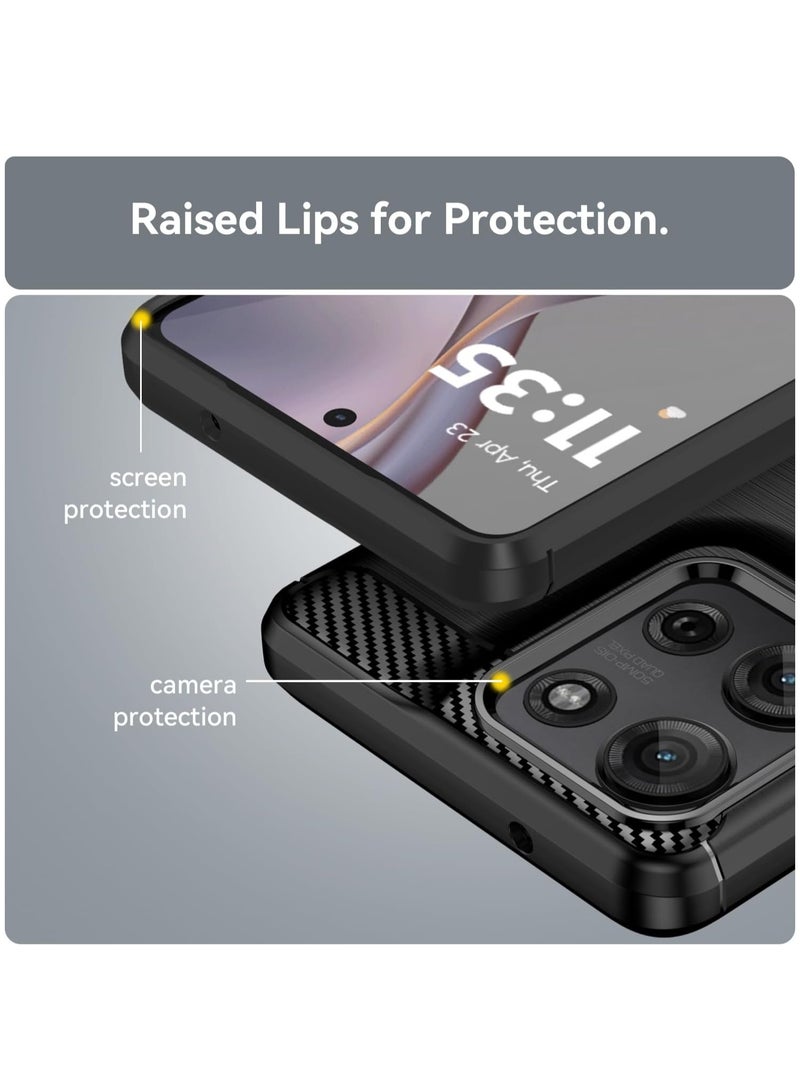 Fankalo Phone Case for Motorola Moto G75 Soft TPU Brushed Texture Anti-Slip - Image 3