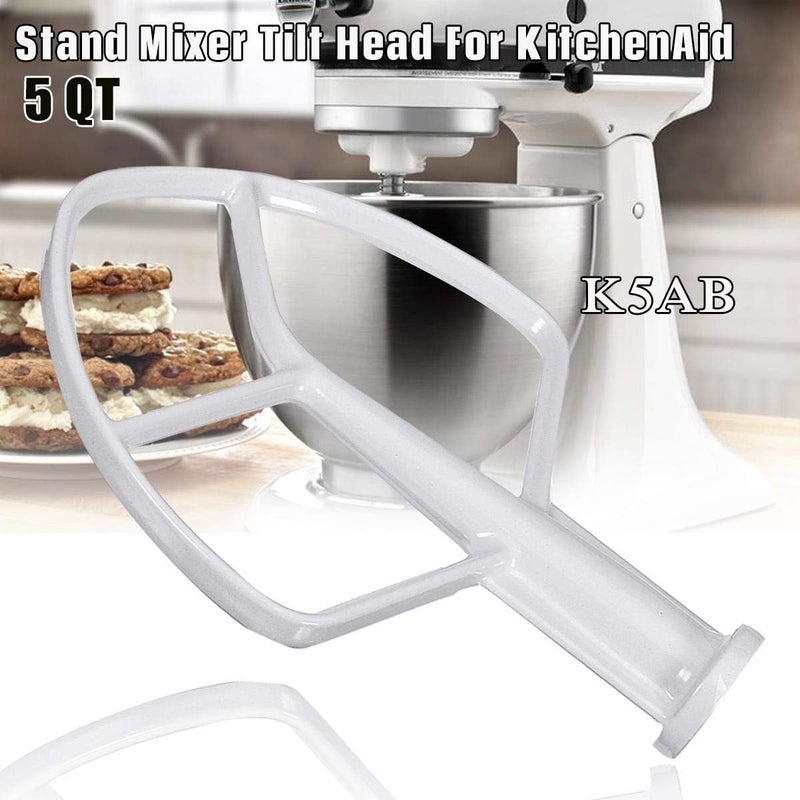 Swess K5AB K5SS Stand Mixer Flat Beater Blade   for KitchenAid Paddle Attachment 5QT Coated Flat Beater 9707670 W10807813 PS983355 AP3881259  - Image 5