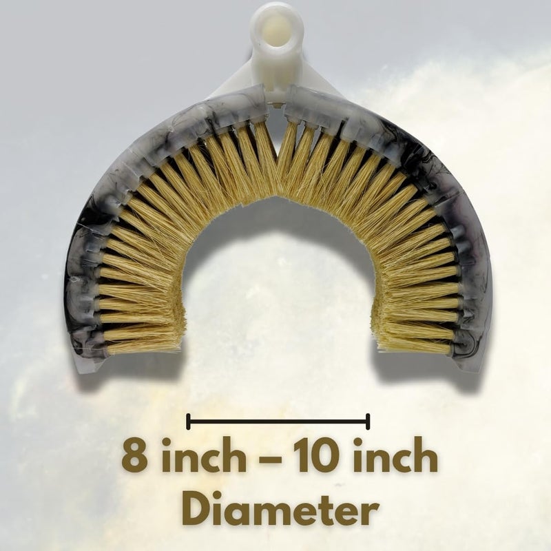 Teravan Exhaust Stack Pipe Tampico Fiber Cleaning Brush (8"-10" Diameter) - Image 3