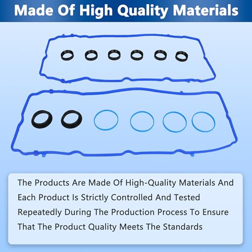 RICHWEI VS50805R Engine Valve Cover Gasket Set for 2011-2020 Dodge Jeep Chrysler Ram Challenger Charger Journey Durango Wrangler Town and Country 200 300 1500 Grand Caravan Avenger Cherokee ProMaster 3.2 3.6 - Image 4