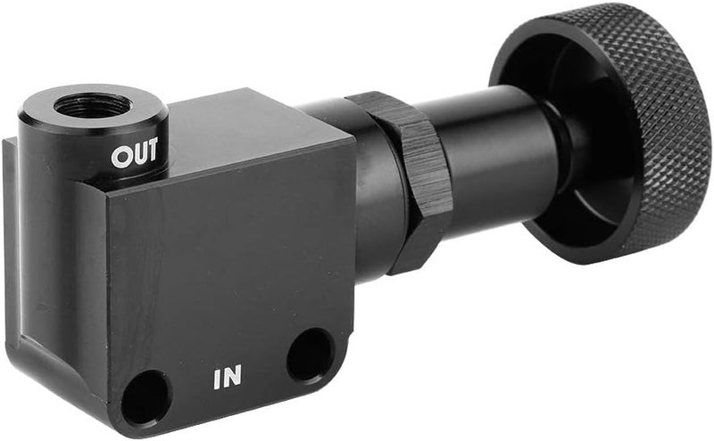 Racing Car Drifting Brake Proportion Valve, Universal Brake Bias Adjuster Lever, 150–1200 PSI Aluminum Alloy Pressure Regulator with 1/8NPT Connectors for Track Rally - Image 3
