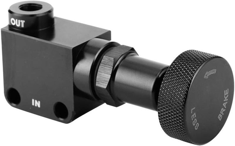 Racing Car Drifting Brake Proportion Valve, Universal Brake Bias Adjuster Lever, 150–1200 PSI Aluminum Alloy Pressure Regulator with 1/8NPT Connectors for Track Rally - Image 5